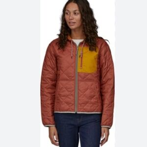 Women's Diamond Quilted Bomber Hoody